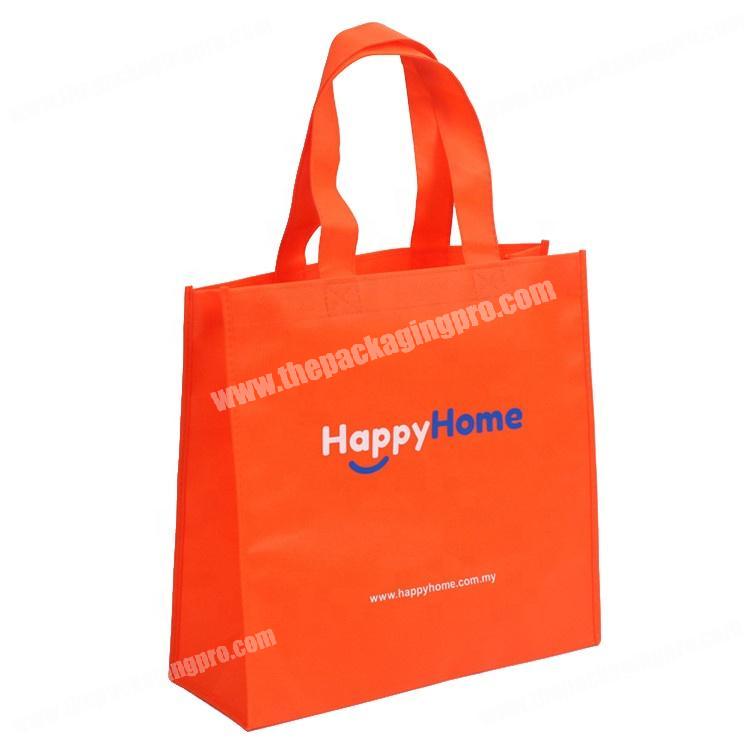 Wholesale custom recyclable bags non woven tote bag