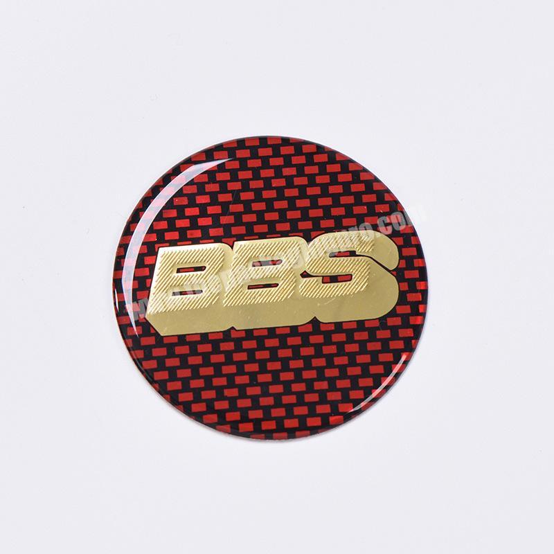 Wholesale Custom Resin Dome Label Sticker Clear PVC Substrate Colorful Printing Epoxy Trademark Gel Logo Stickers