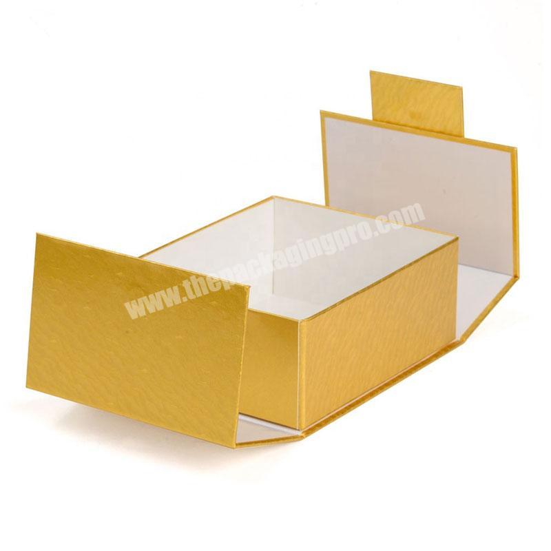 Wholesale Custom Rigid Magnetic Paper Gift Packaging Folding Box
