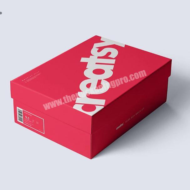 wholesale custom shoes boxes with company logo