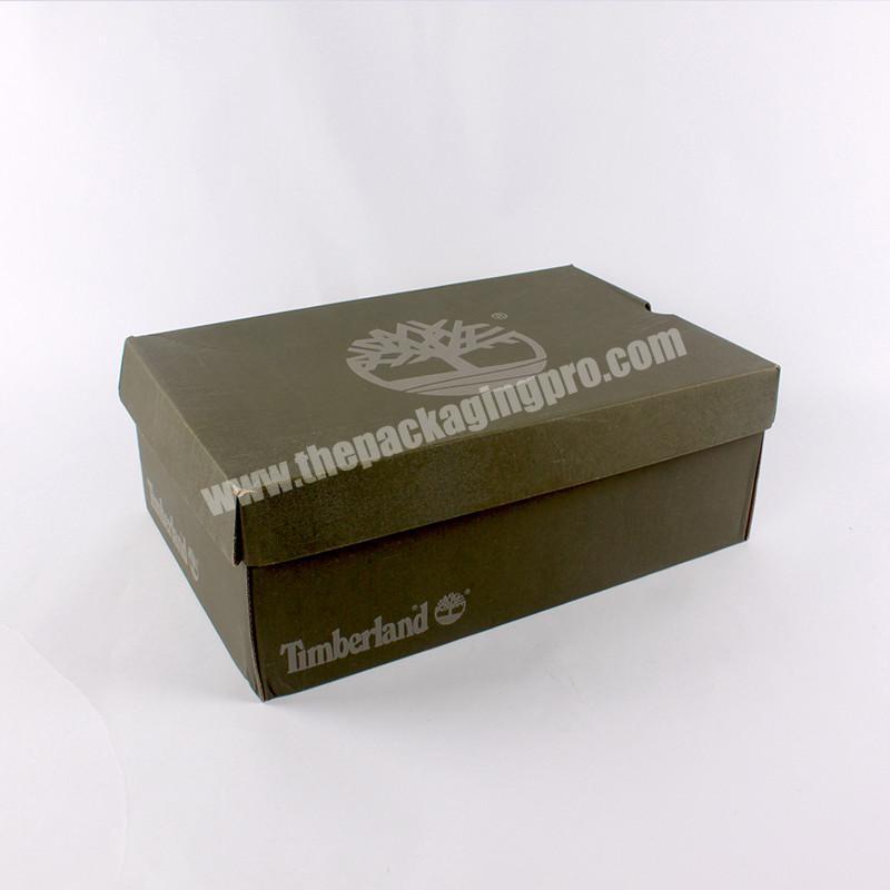 Wholesale Custom Size Foldable Drop Front Shoe Box