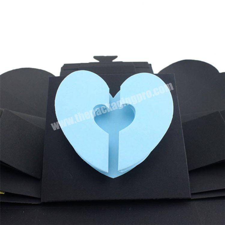 Wholesale Custom Solid Color Party Boxes Paper Boxes Food Paper Box
