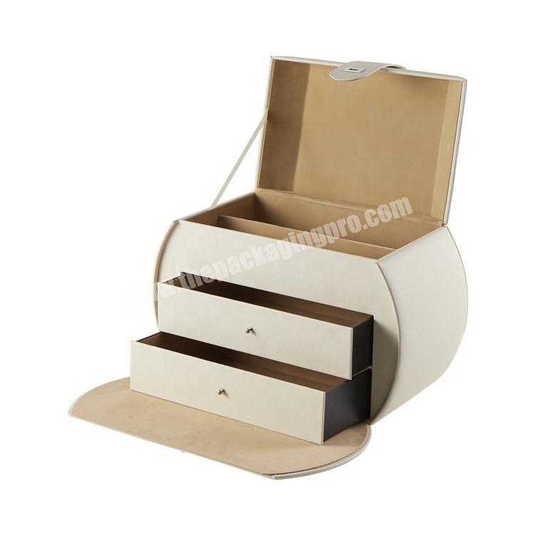 Wholesale Custom White Luxury Paper Jewelry Box Packaging, Jewelry Gift biodegradable pulp box