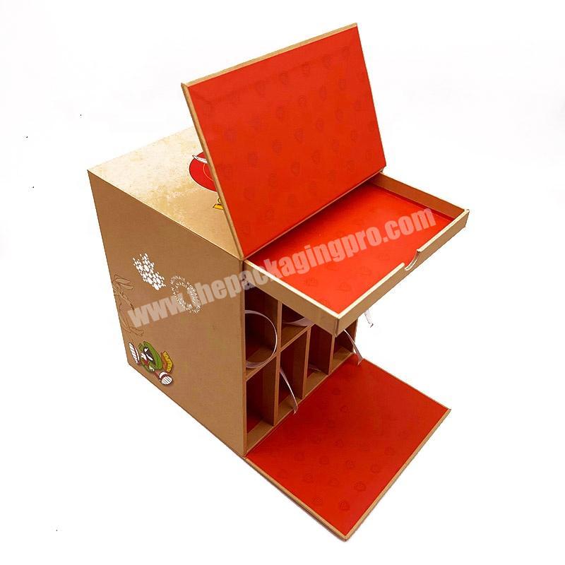 Wholesale  Customize Luxury Printing Logo Recycled Kraft Paper Creative Cardboard Gift Packaging Boxes With Magnet Closure