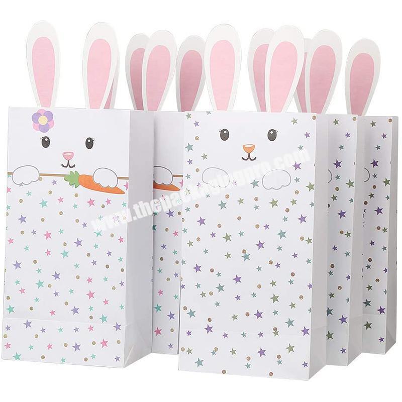 Wholesale Customize Pattern Printed Flat Candy Paper Bag For Packaging