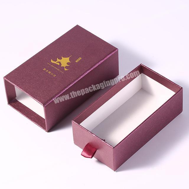 Wholesale Customized Eco-friendly Essential Oil Cardboard Gift Boxes with Sliding Drawer