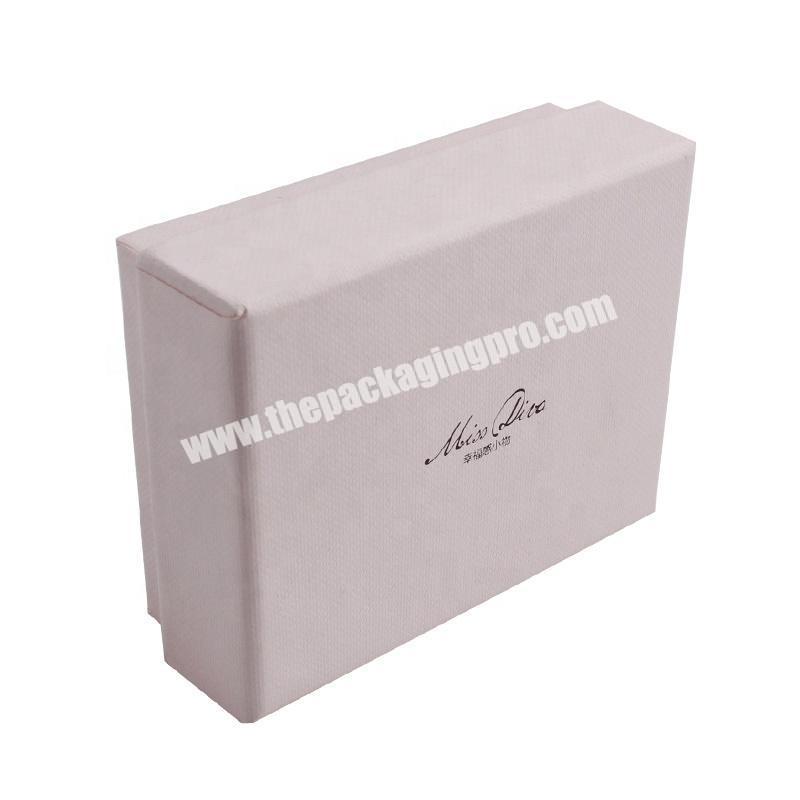 Wholesale customized logo perfume lid and base cardboard paper storage box gift box card paper