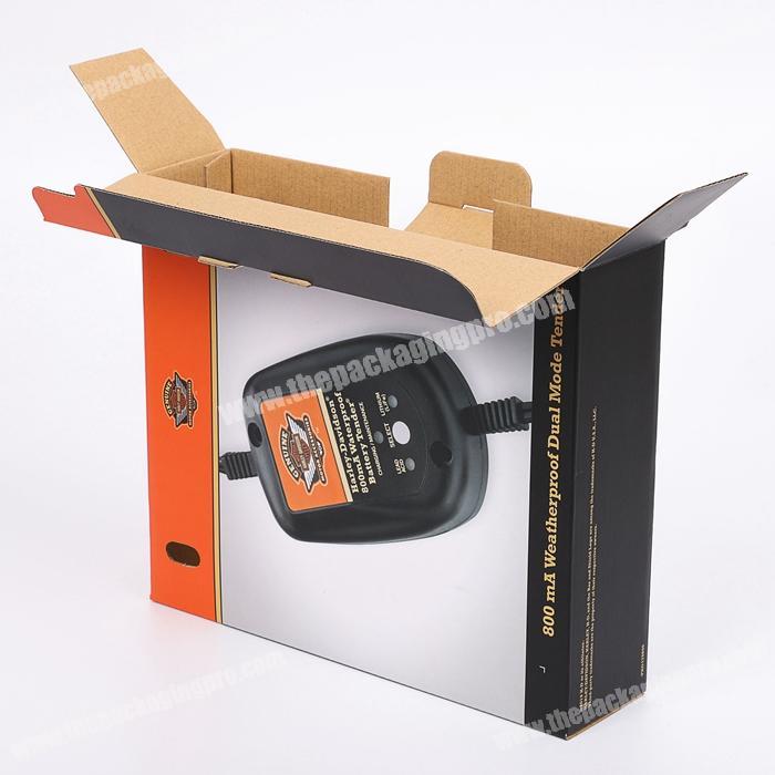Wholesale Customized Matt Lamination Retail Electronic Accessories Corrugated Cardboard Packaging Box