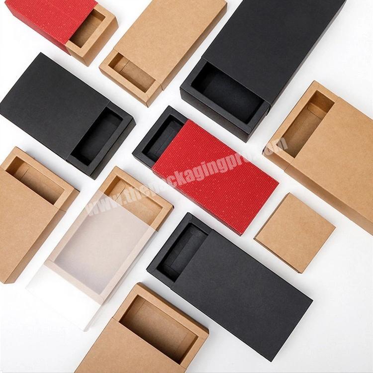 Wholesale Customized Printed Gift Packaging Kraft Paper Boxes