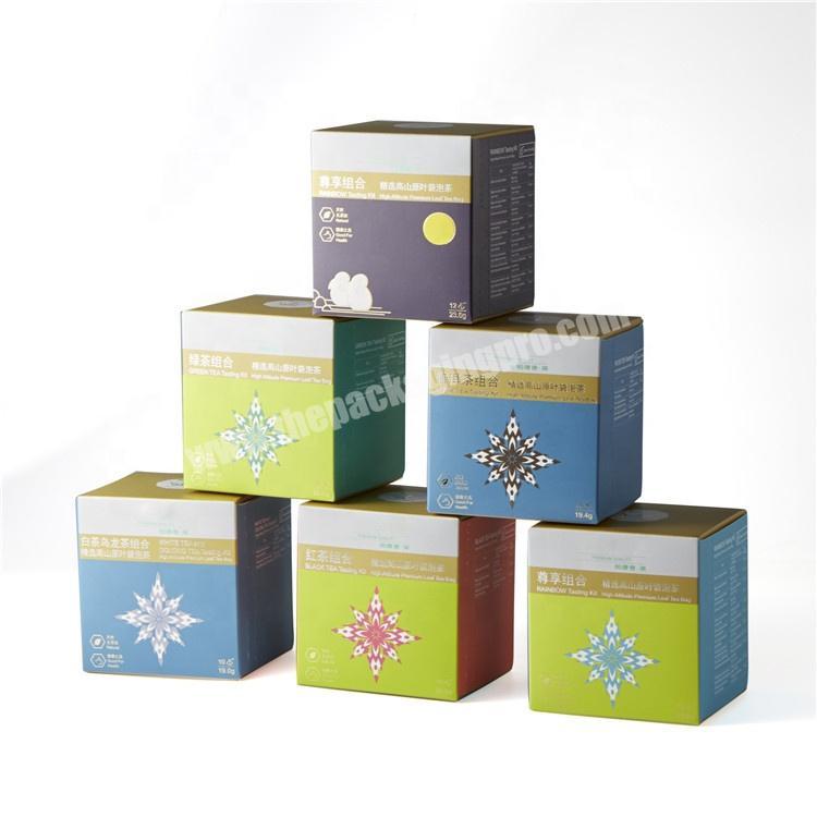 Wholesale Customized Printed Logo Luxury Tea Box