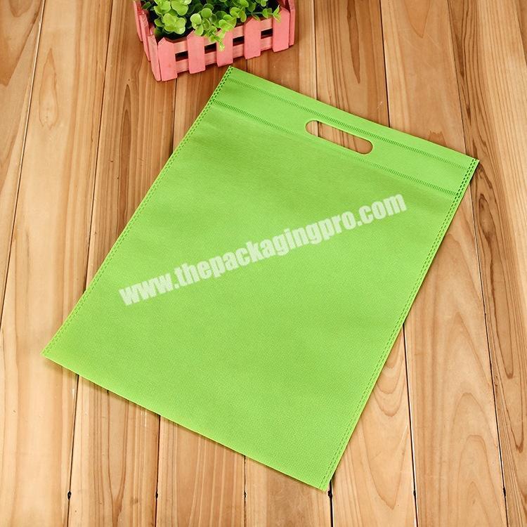 Wholesale Customized Recycled Shopping Die Cut Non Woven Bag