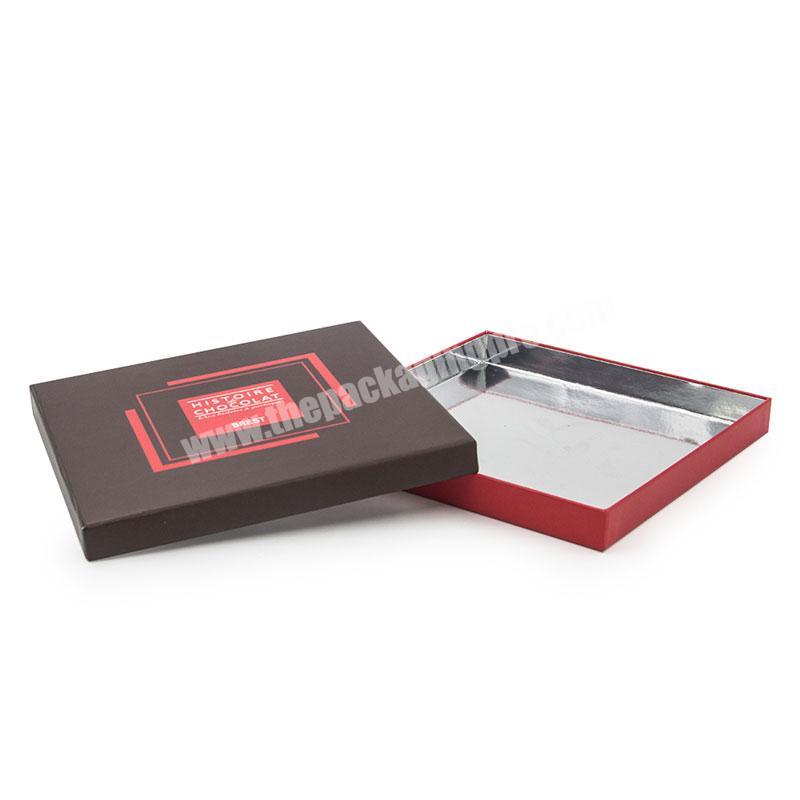 Wholesale Customized Rigid Setup Paper Gift Box Packaging Box Wrapping Silver Paper Inside
