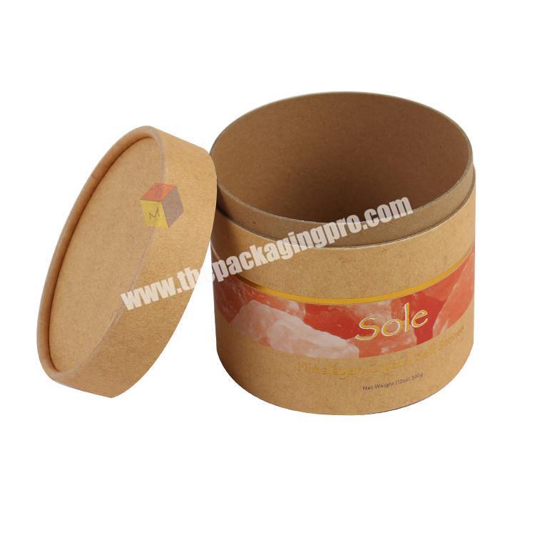 wholesale cylinder box packaging kraft paper