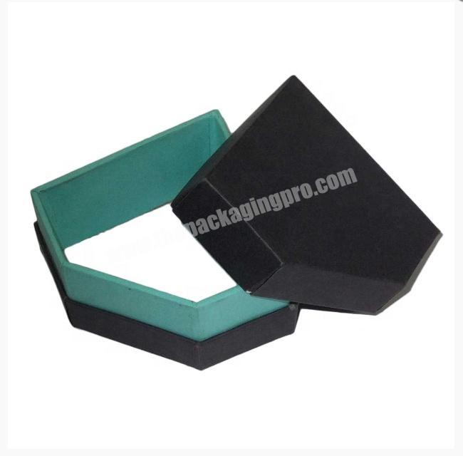 Wholesale Diamond Shape Small Luxury Printed Custom Recycled Cardboard Paper Packaging Ring Jewelry Box