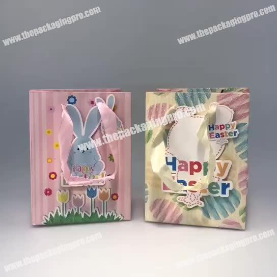 Wholesale Eco-friendly Cheap Simple Attractive and Durable High Quality Baby Shower Birthday Party Gift Bag