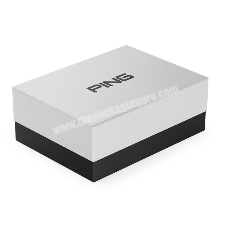 wholesale empty luxury paper shoe packaging shoe boxes with custom logo