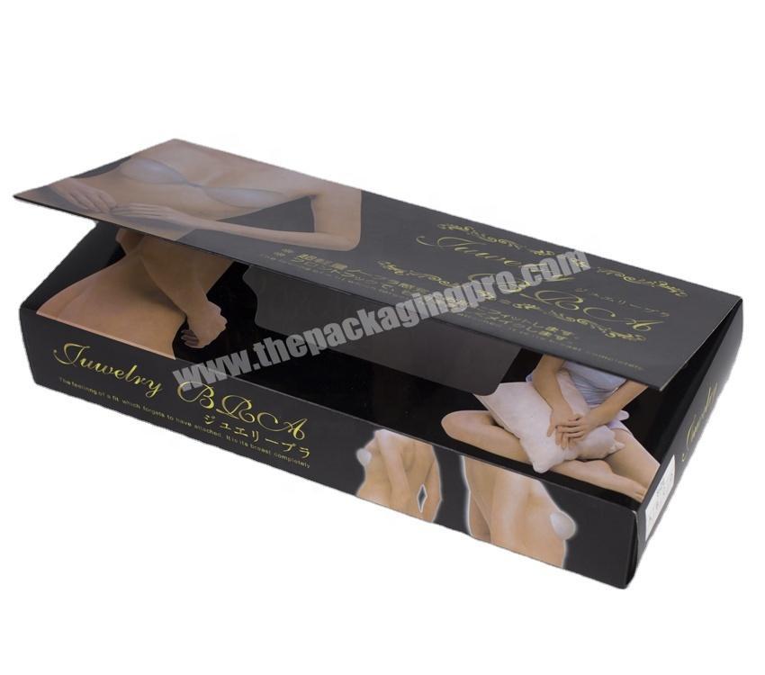 Wholesale factory custom nu bra packaging box gift box underwear box