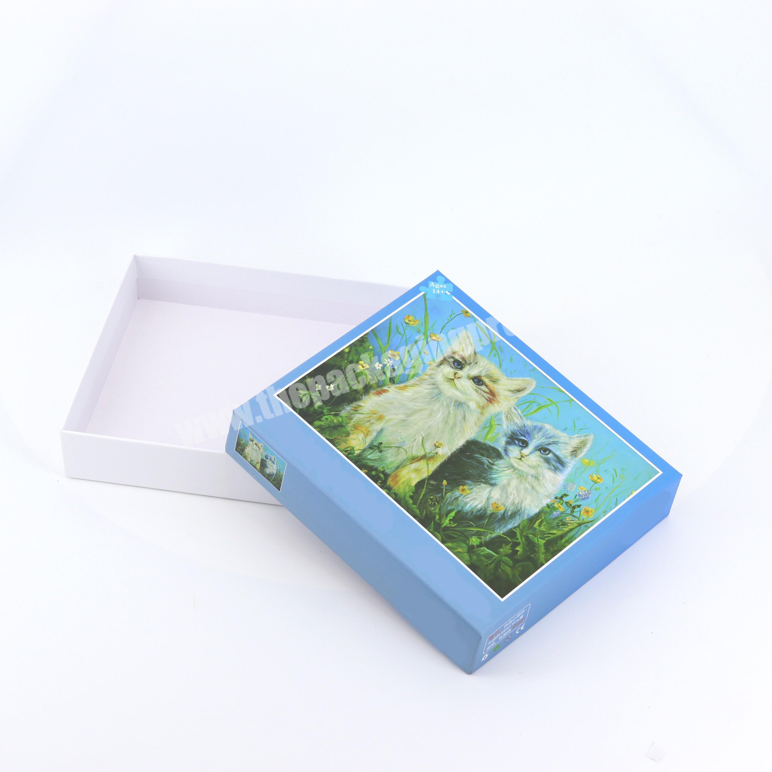Wholesale factory price base lid packaging box cardboard gift box with logo