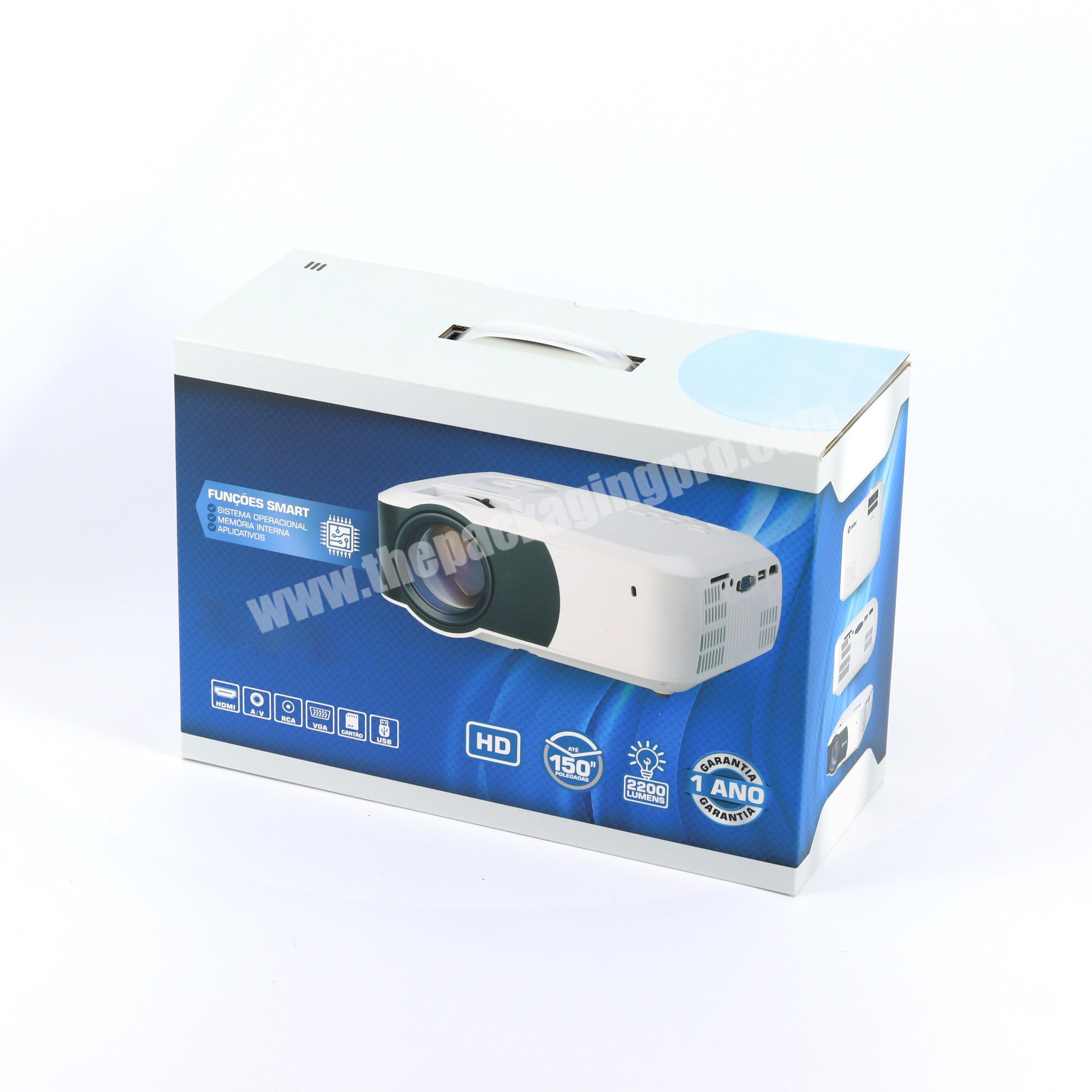 Wholesale factory price base Projector colorful box with logo