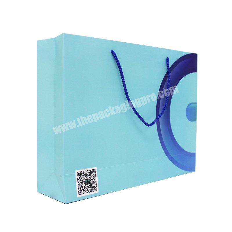 Wholesale Factory Price Custom Design custom clothes print wholesale paper bag packaging