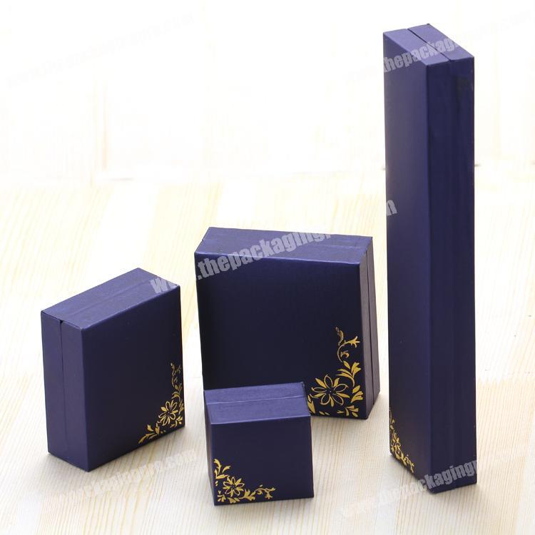 Wholesale fashion custom luxury paper jewelry box packaging