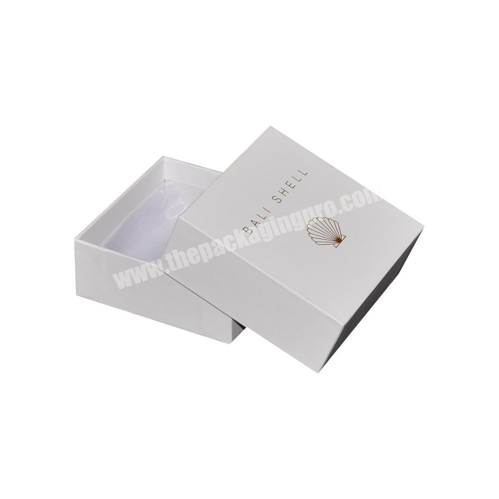 wholesale Fashion design elegant rigid paper lid and base gift box for headwear presents packaging