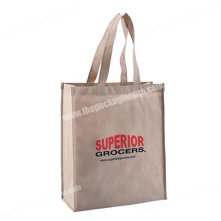 Wholesale foldable recycle customized non-woven promotional bag