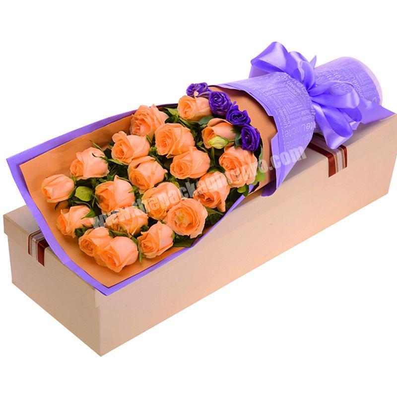 Wholesale gift packaging flower box
