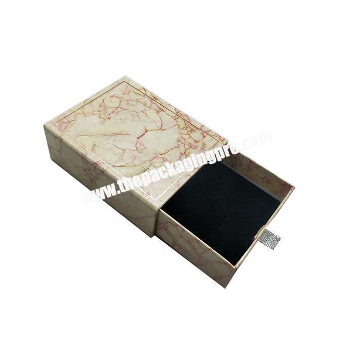 Wholesale good quality paper drawer jewelry gift box for earring pendant