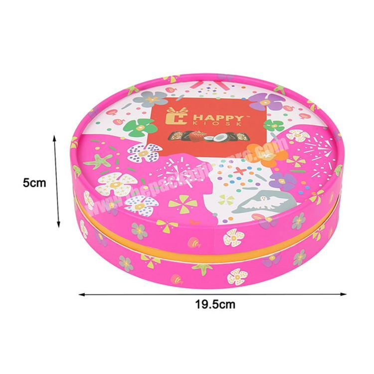 wholesale hard paper cardboard candy round box