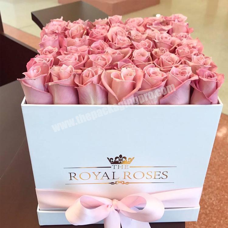 Wholesale Hat Flower Paper Gift Box Of Roses Cheap