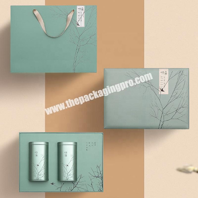 Wholesale High-End Chinese Flower Tea Health Care Product Gift Packaging Paper Box