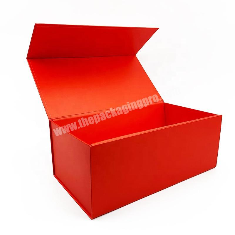Wholesale high-end  custom folding paper box cosmetic packaging lipstick paper gift box with magnet closure