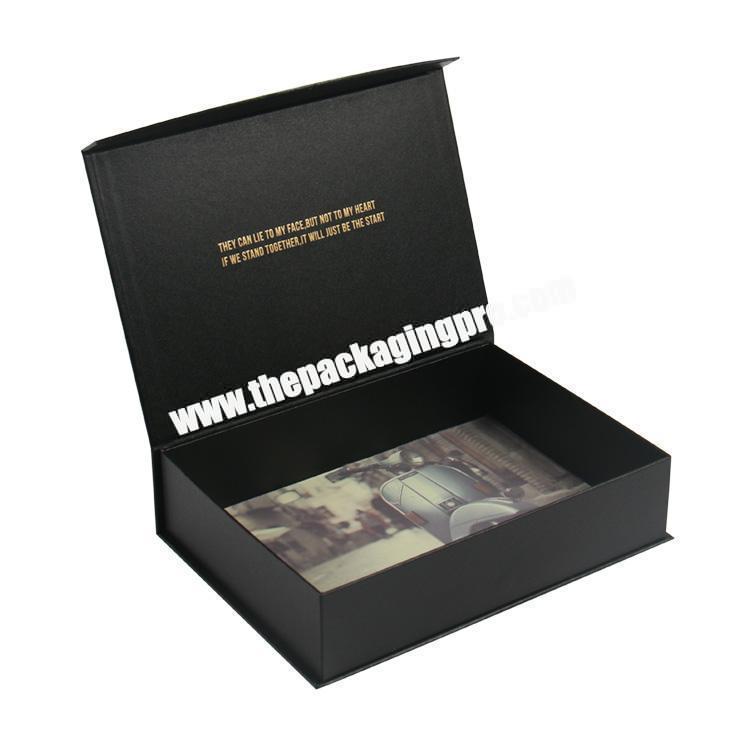 wholesale high end magnet box packaging for clothing