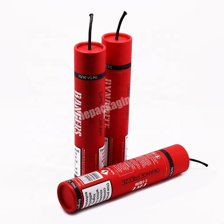 Wholesale High quality 100% recycled material custom candle paper tube packaging