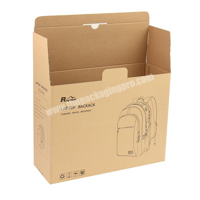 Wholesale High Quality Custom Printed Cheap Brown Corrugated Cardboard Box