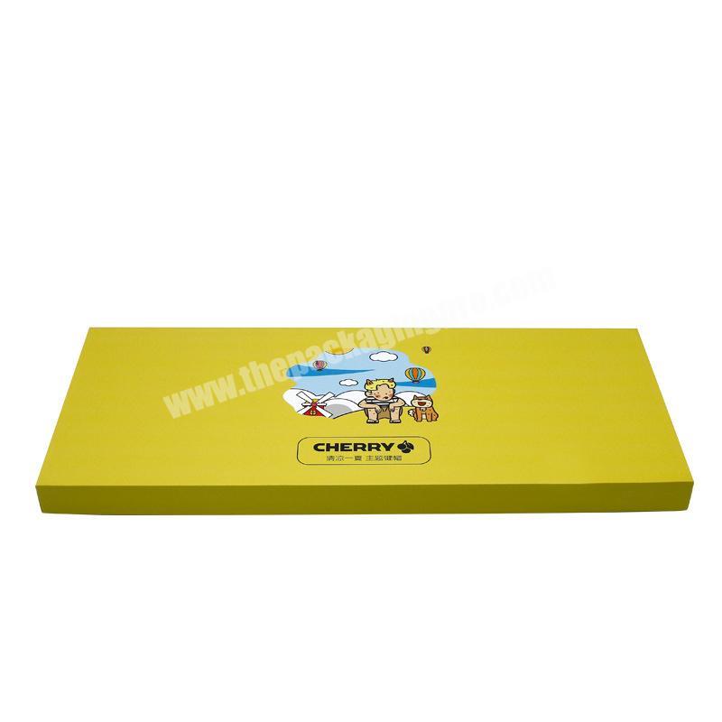Wholesale High Quality Customized Corrugated Cardboard Keyboard Packing Box with Foam Insert