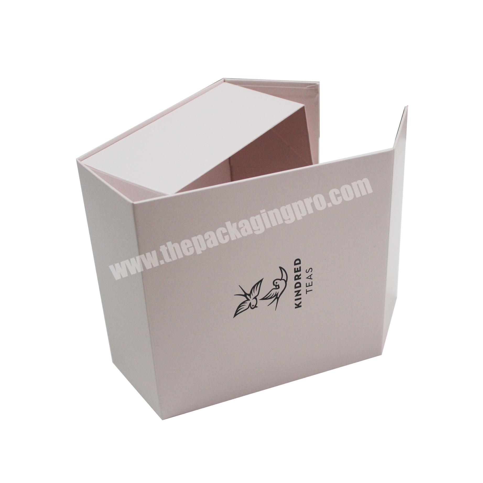 Wholesale High Quality Hard Card Flip Cover Paper Box With Lid