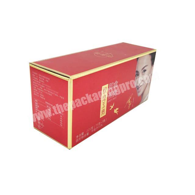 Wholesale High Quality Paper Box Cookie Container Snacks Gift Packing Boxes accept customized logo