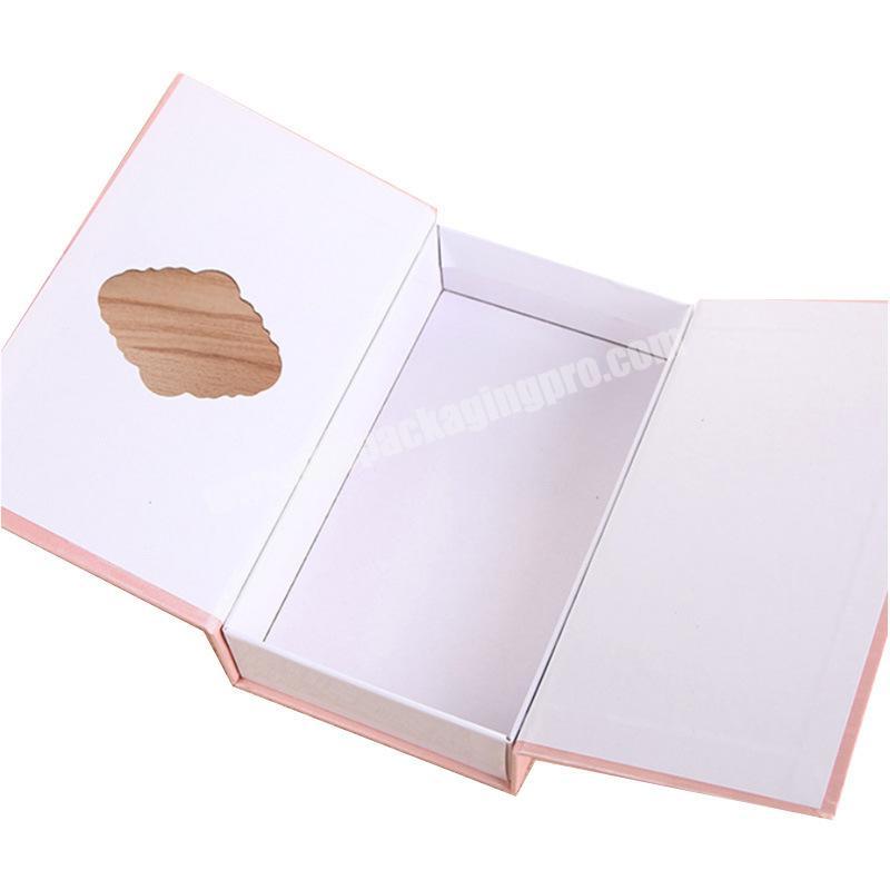 Wholesale High Quality Pink Pretty Magnetic Foldable Women Underwear in Box Packing