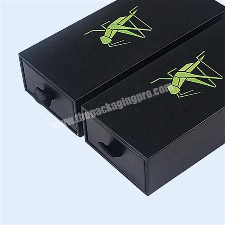 Wholesale hot sale  handle mini suitcase gift box Drawer Box Customized Logo Printing Service