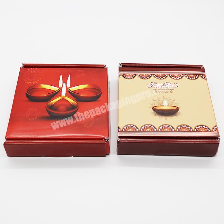 Wholesale Indian Style Wedding Chocolate Candy Dri Fruit Packaging Diwali Sweet Box Gift Box