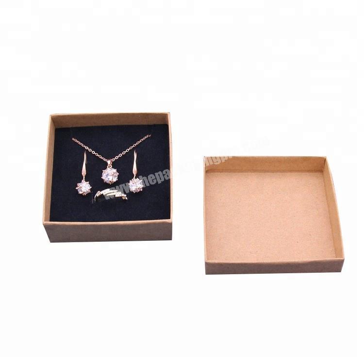 Wholesale jewelry accessories decorations high grade paper box packaging with full color printing