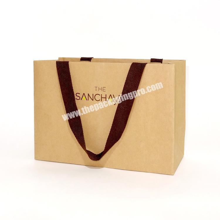 Wholesale kraft brown paper bag goods from china