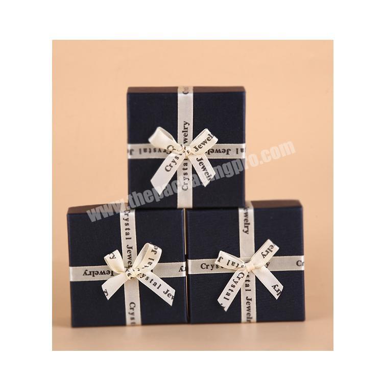 Wholesale Love Memory Birthday Anniversary Valentine's Day gift box custom jewelry paper packaging box
