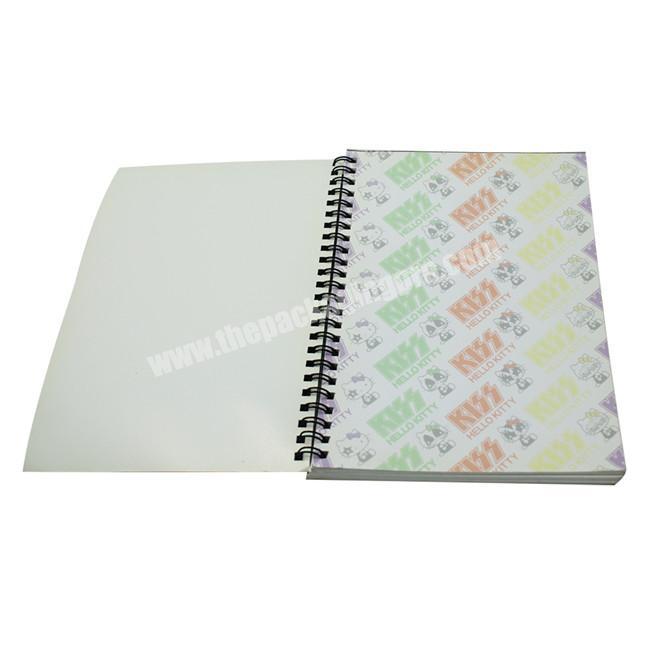 Wholesale Lovely Beautiful Colorful NotebookSchool NotebookSketchbooks, Luxury Spiral Notebook With Custom Printing