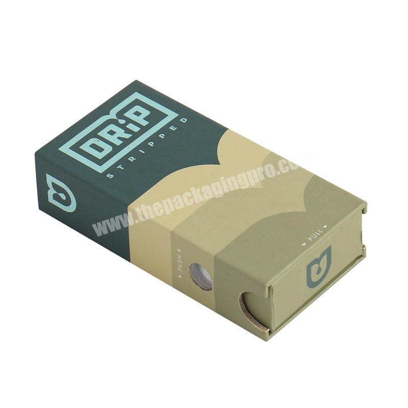 Wholesale Low MOQ Cardboard Drawer Box Watch Boxes Cases Packaging with OEM logo
