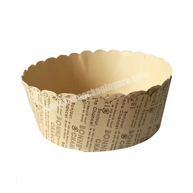 Wholesale Low Price Custom Size Food Grade Paper Big Large Cylinder Bakery Pie Cake Packing Box Liner