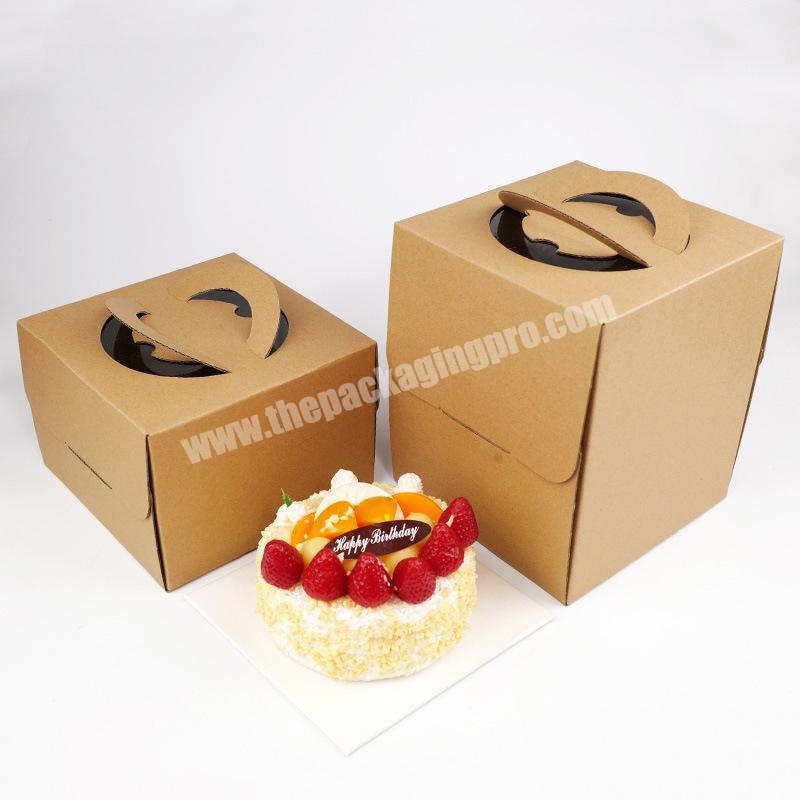 Wholesale luxury cake boxes customised cake box kraft cake box with wholesale price
