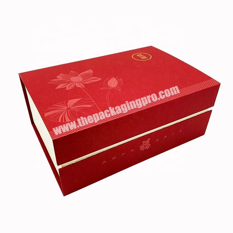 Wholesale Luxury craft custom logo fancy paper honey packaging gift box with magnet closure